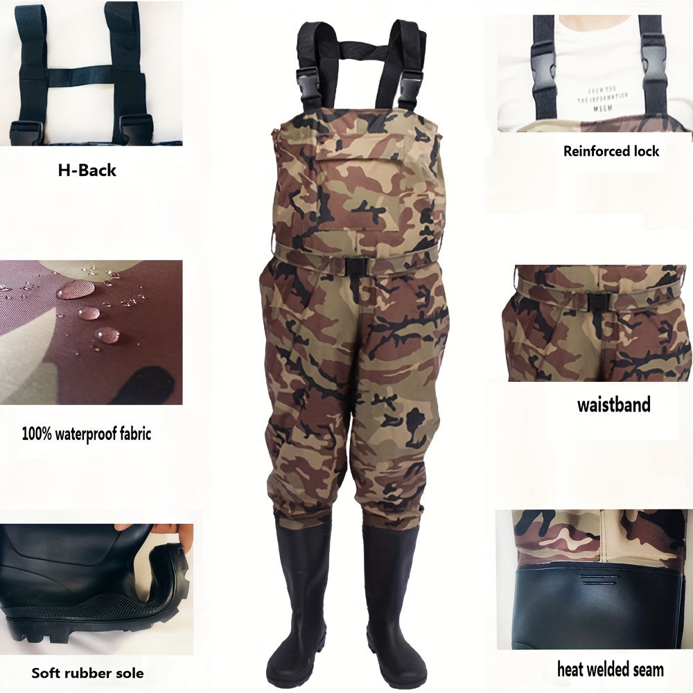 Lightweight Waterproof Nylon Chest Waders