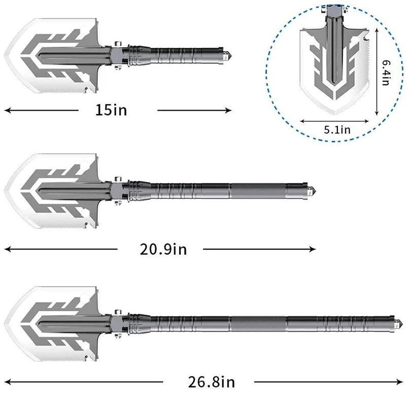 Military Folding Camping Shovel