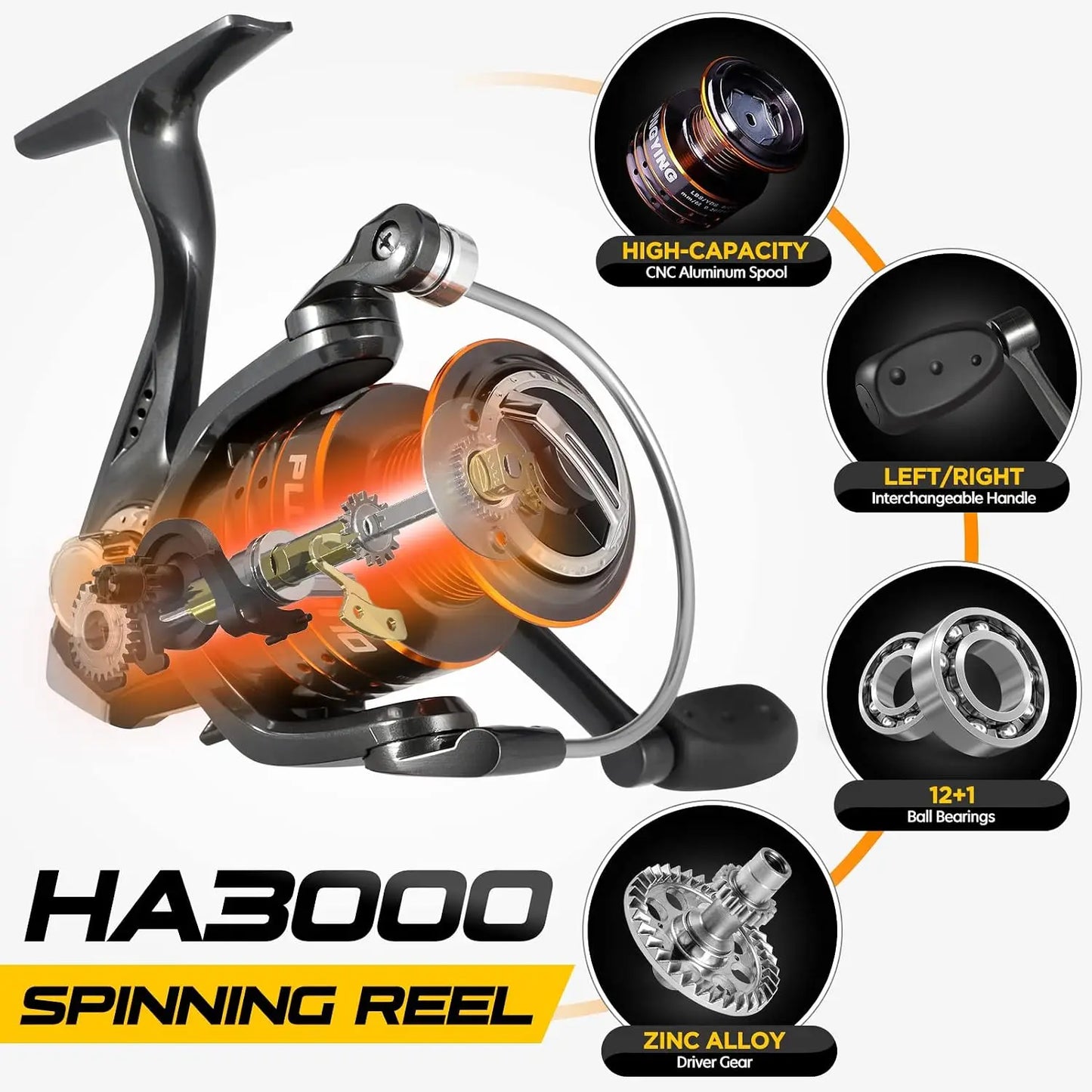 Portable Telescopic Fishing Rod Reel Combo