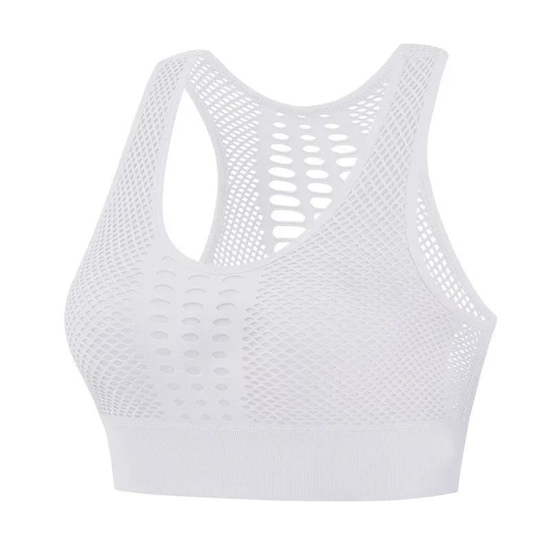 Women’s Seamless Push-Up Sports Bra for Yoga & Fitness