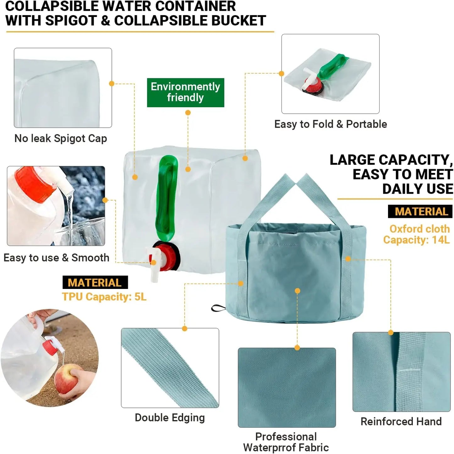 Camping Cookware Set with Utensils