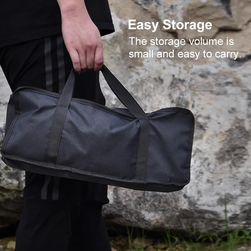 Folding Aluminum Camping Table with Storage Bag