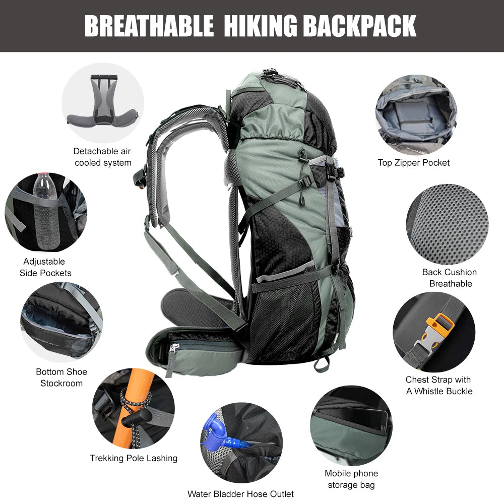 Military Explorer 60L Hiking Backpack