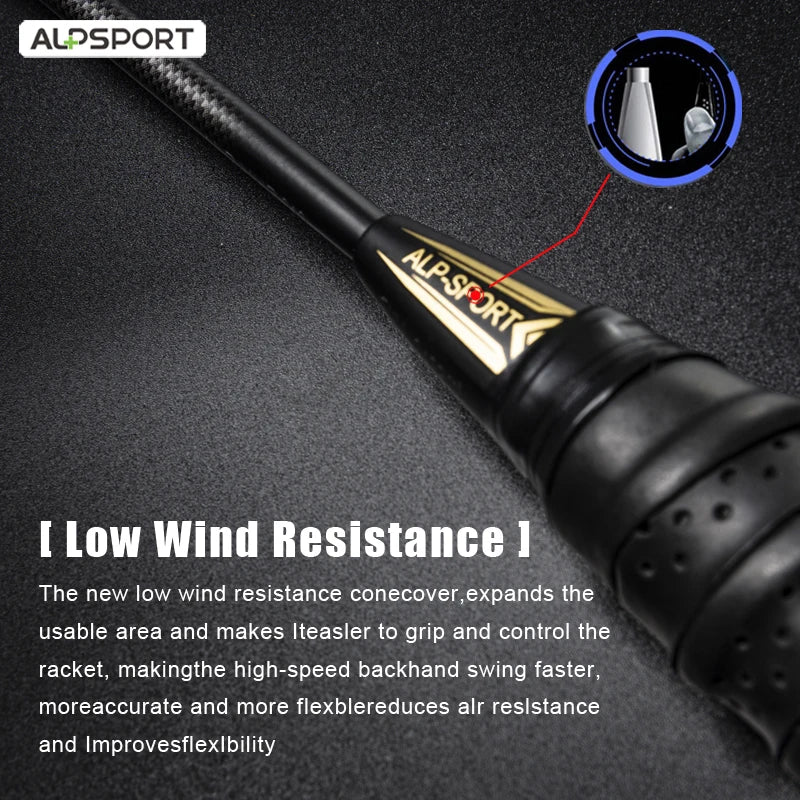 Carbon Fiber Badminton Racket Set