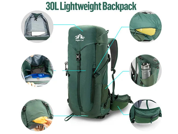 Military Hiking Backpack 30L Internal Frame