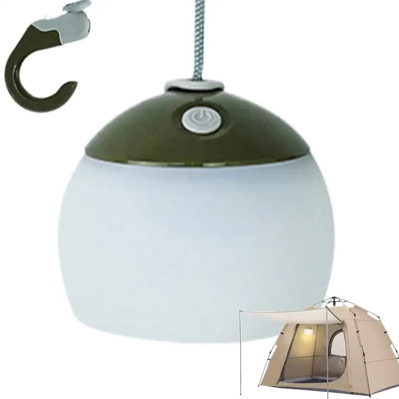 Rechargeable Soft Light Camping Lantern 4 Modes Adjustable
