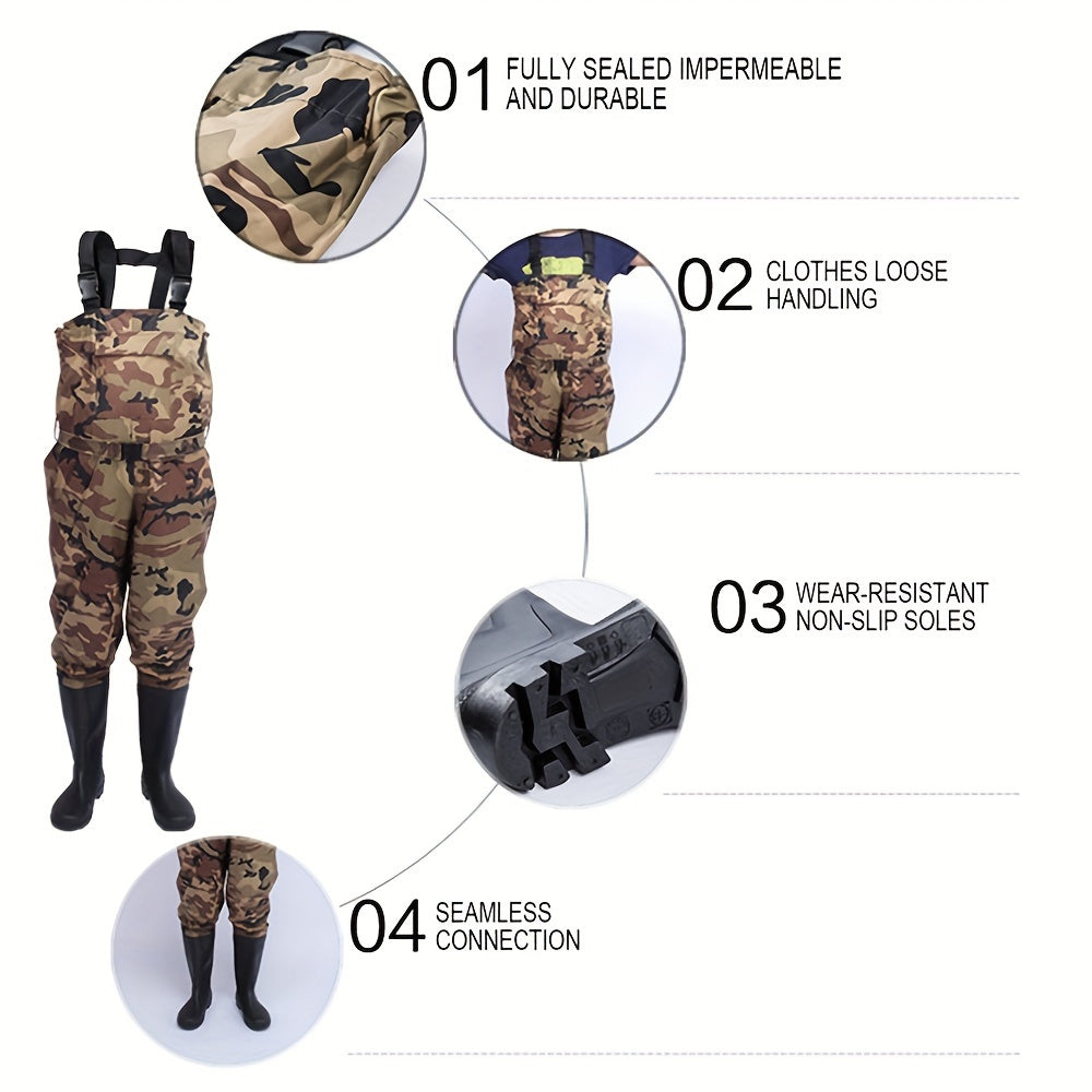Lightweight Waterproof Nylon Chest Waders