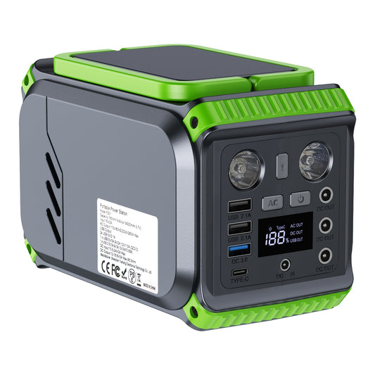 **Portable Solar Generator with Multi Output Ports**