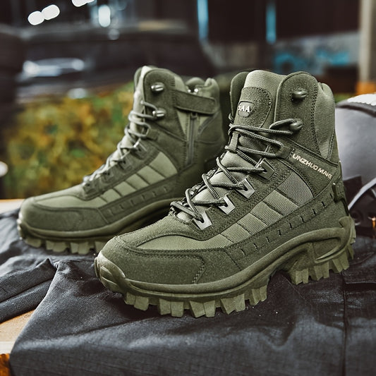 Mens Lightweight High Top Outdoor Boots