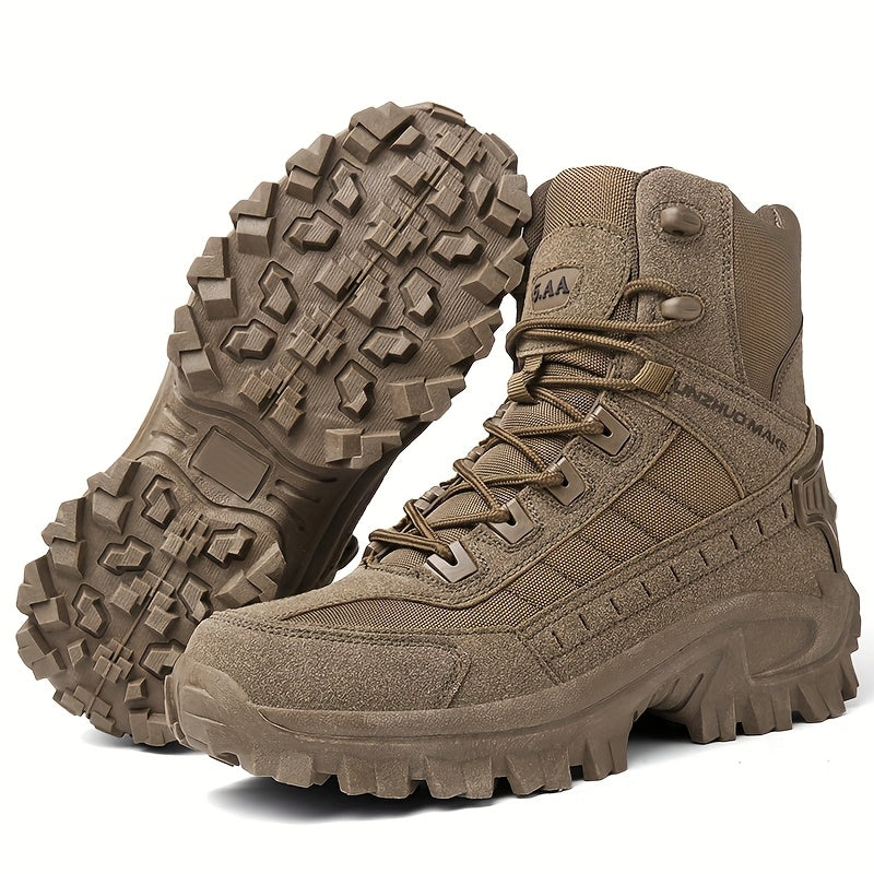 Mens Lightweight High Top Outdoor Boots