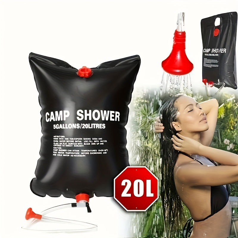 Portable Camping Shower Bag with Hose and Shower Head
