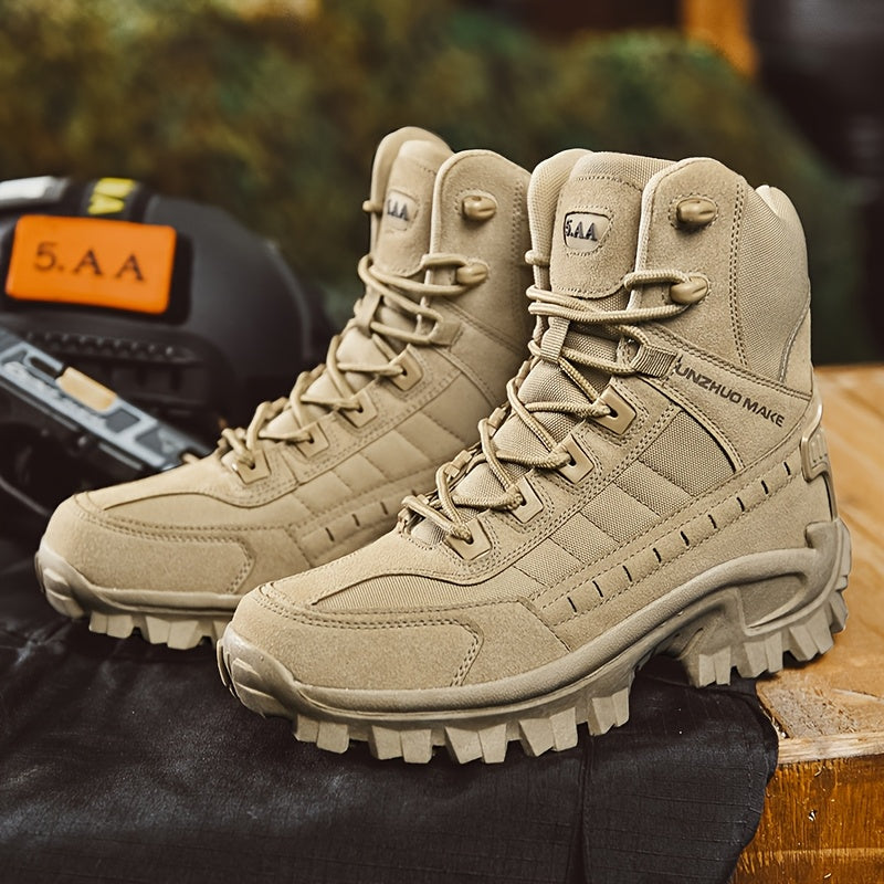 Mens Lightweight High Top Outdoor Boots