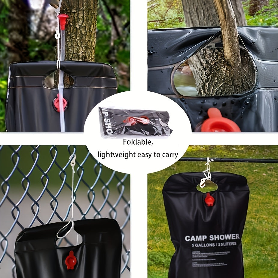 Portable Camping Shower Bag with Hose and Shower Head