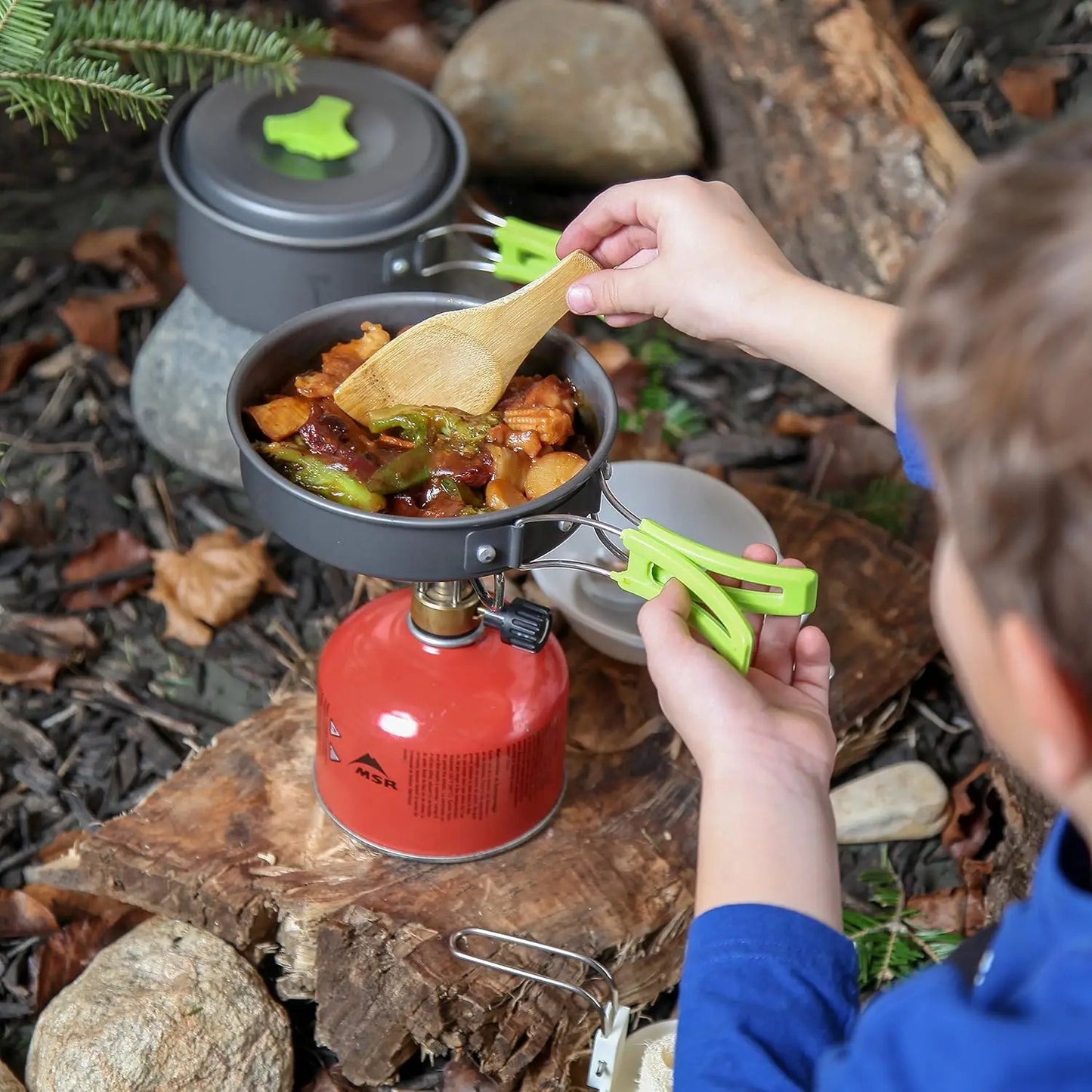 **Outdoor Cooking Set for Backpacking and Camping**