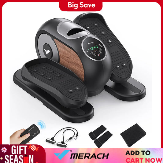 Under-Desk Elliptical Machine with Adjustable Speed