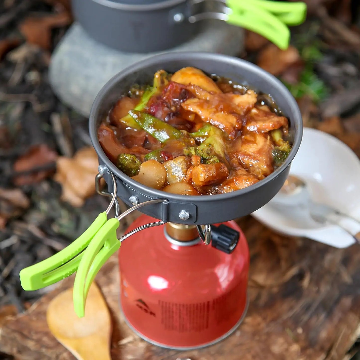**Outdoor Cooking Set for Backpacking and Camping**