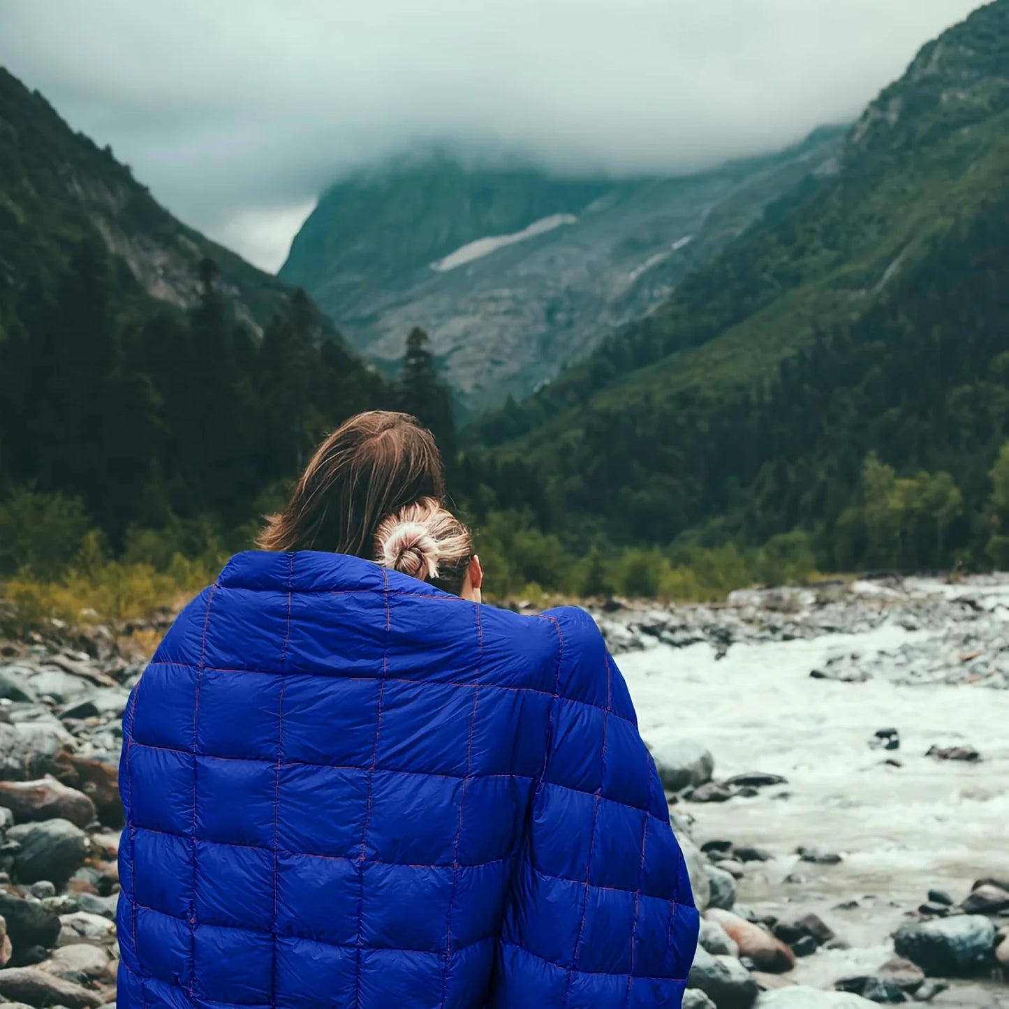 Lightweight Down Alternative Camping Blanket