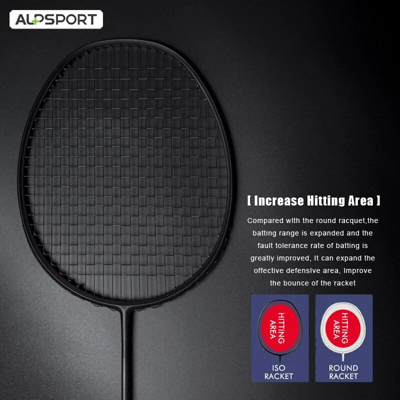Carbon Fiber Badminton Racket Set