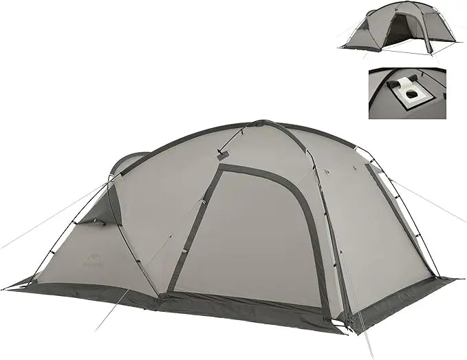 Four Season Cabin Tent with Stove Jack