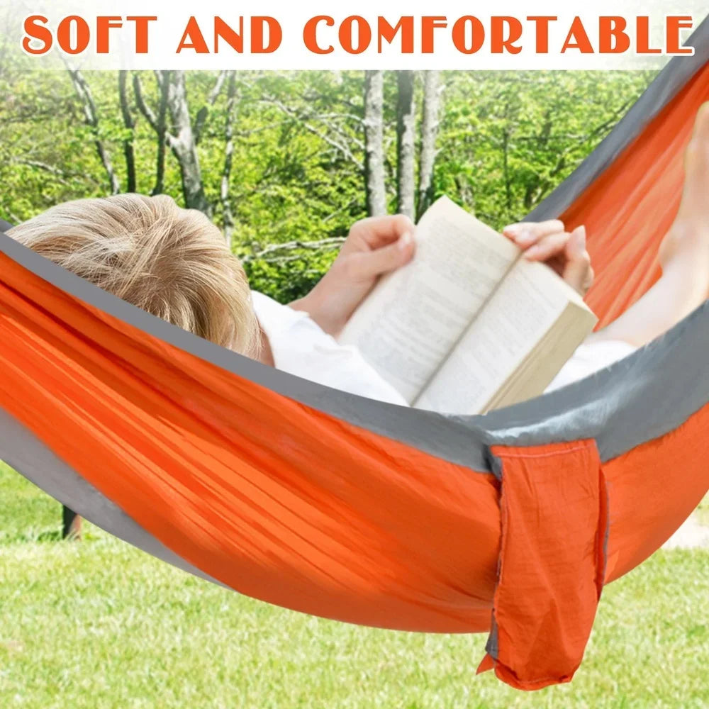 Ultralight Nylon Travel Hammock with Straps