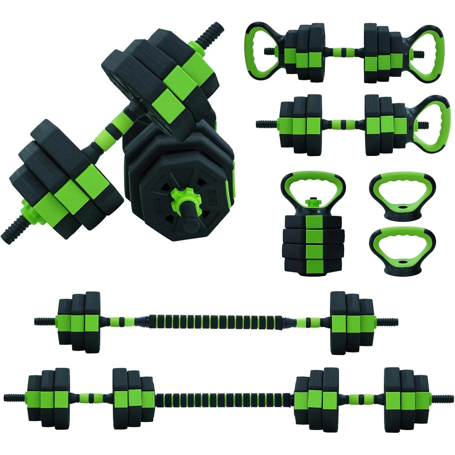Adjustable Dumbbell Kettlebell Barbell Push Up Set