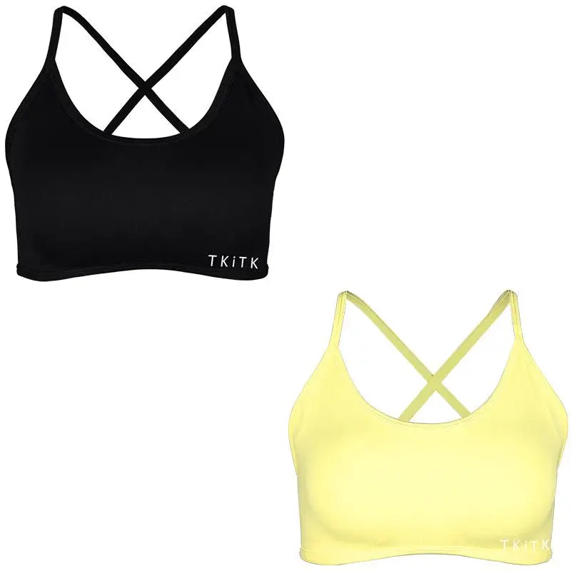 **Womens Seamless Sports Bra Set Breathable and Supportive**
