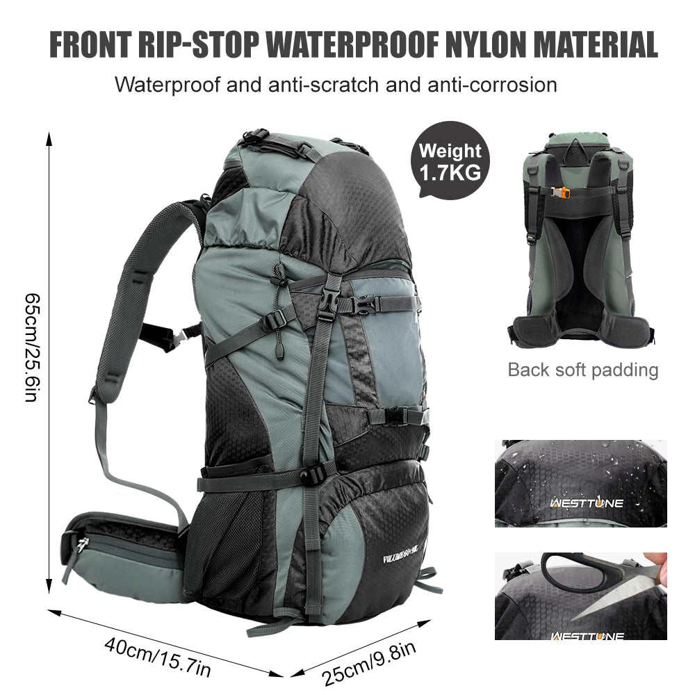 Military Explorer 60L Hiking Backpack