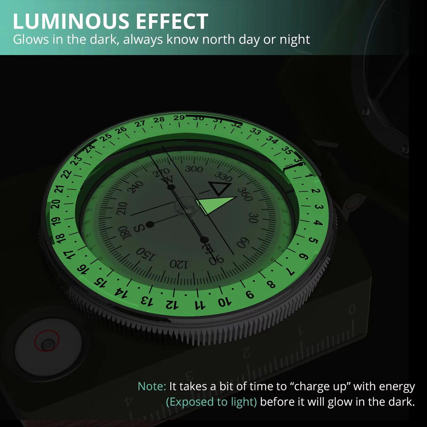 Military Metal Sighting Compass