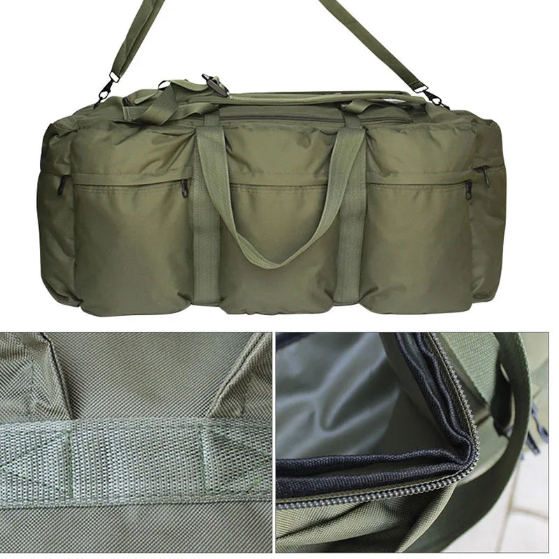 100L Military Camping Backpack