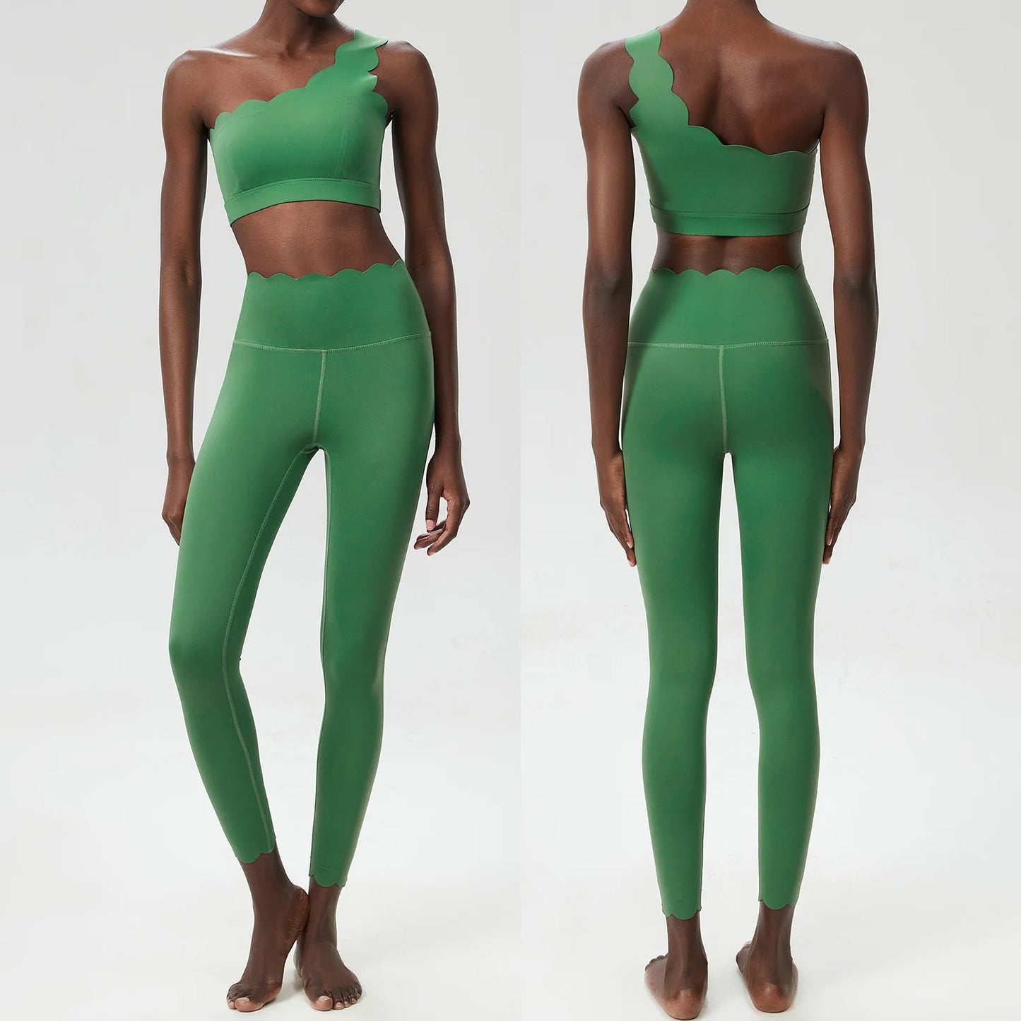 Womens Seamless Yoga Workout Set