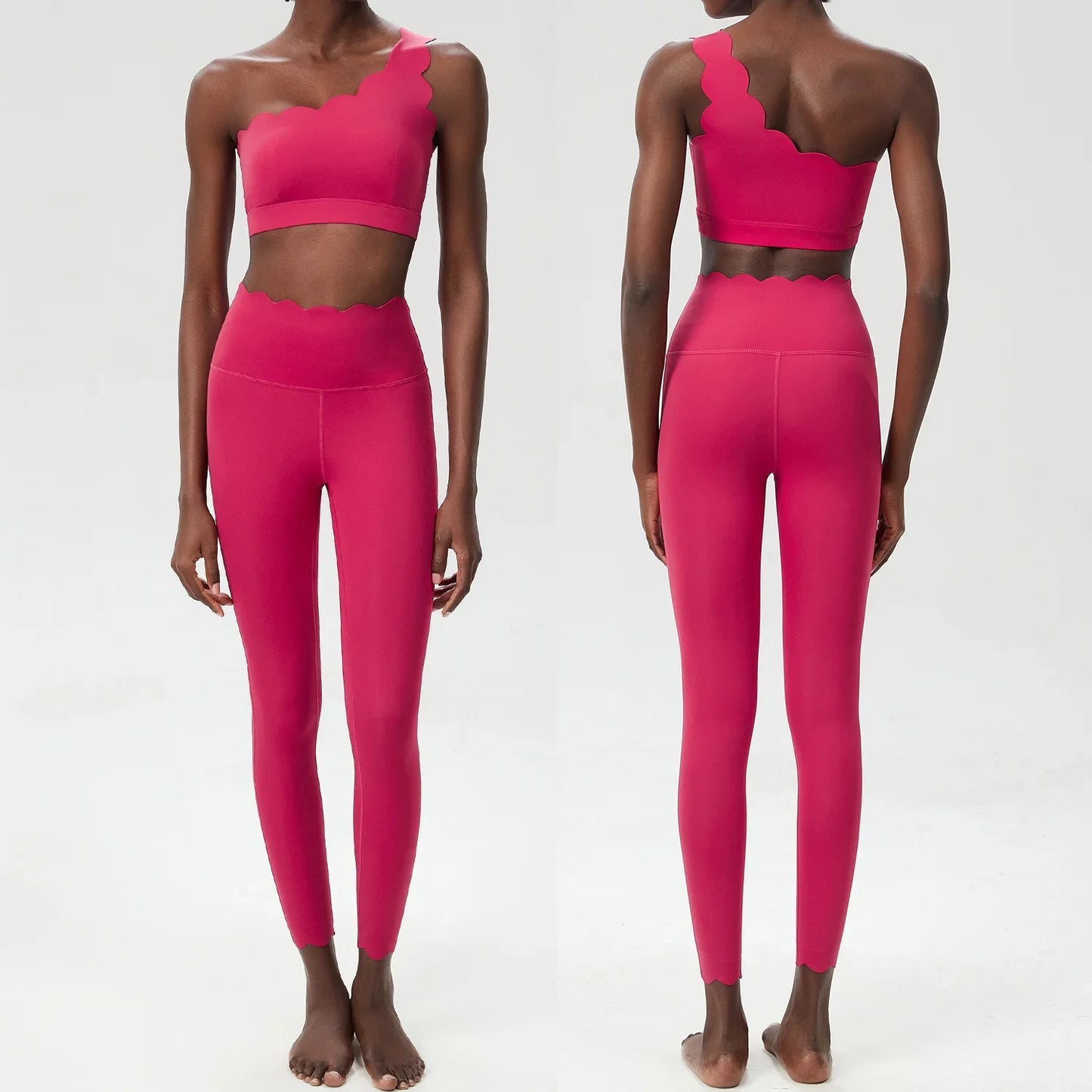 Womens Seamless Yoga Workout Set