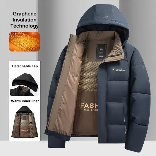 Winter Graphene Heated Hooded Jacket