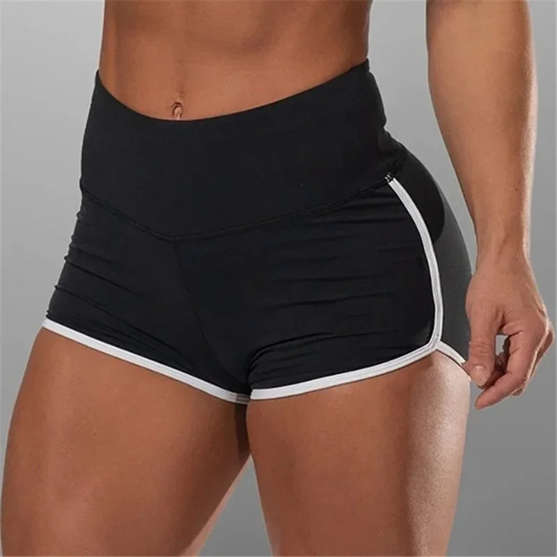 Women's Low Waist Stretchy Yoga Shorts for Fitness