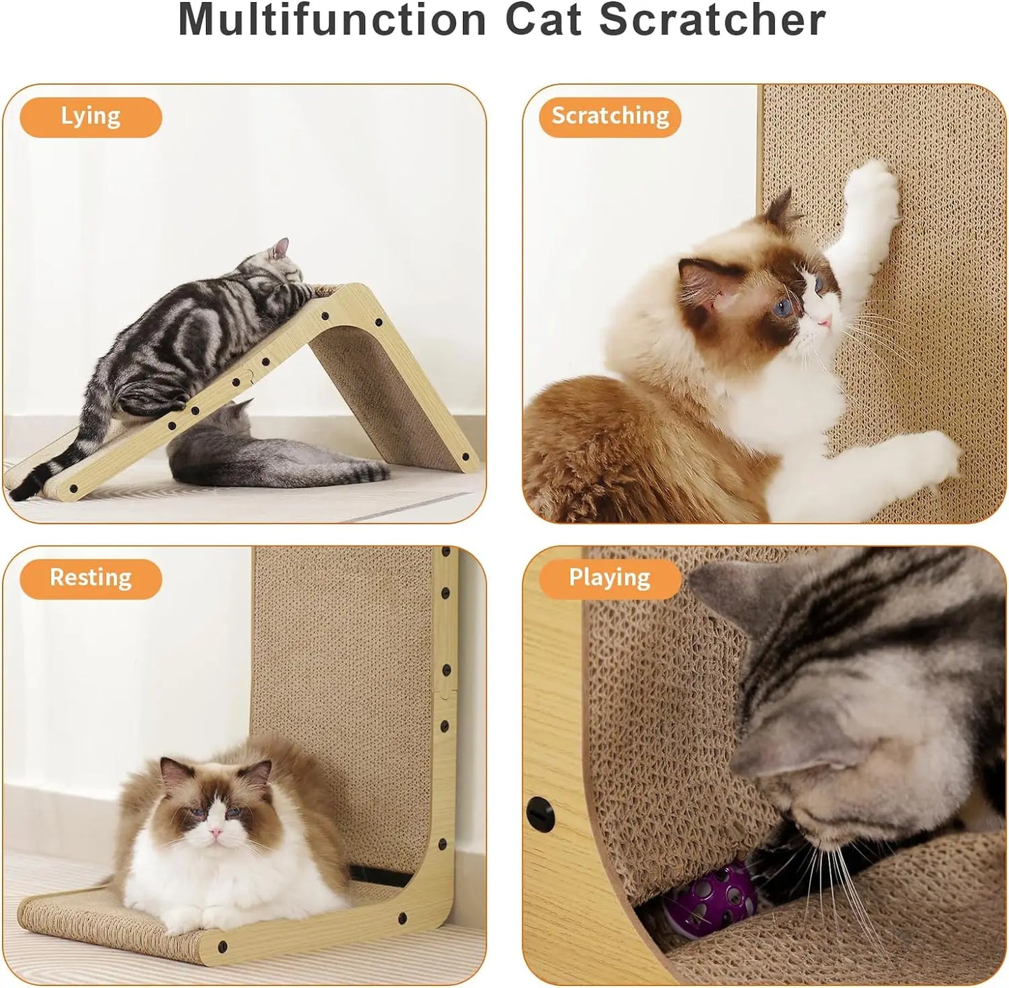 L Shaped Cat Scratching Pad