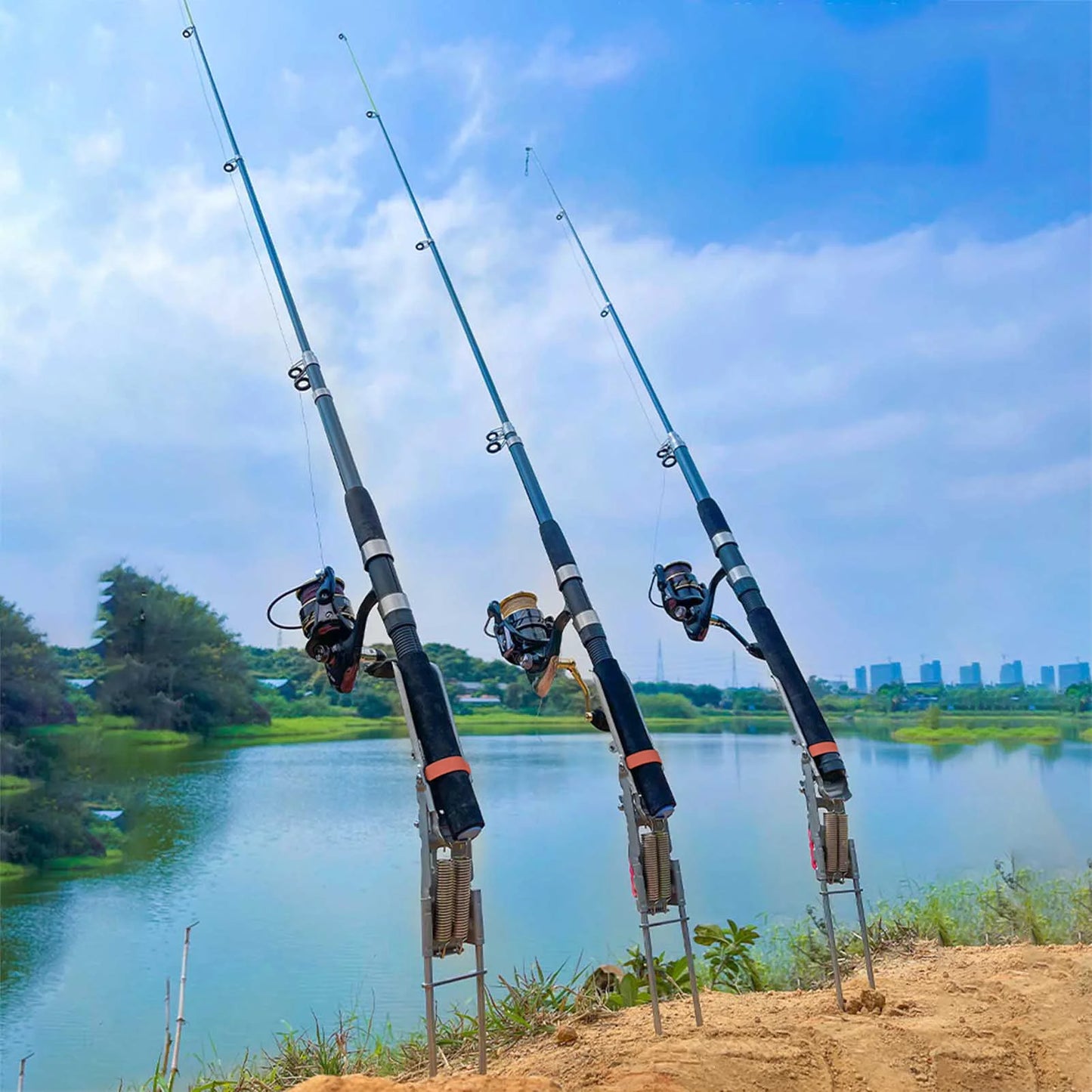 **Stainless Steel Fishing Rod Holder Bracket**
