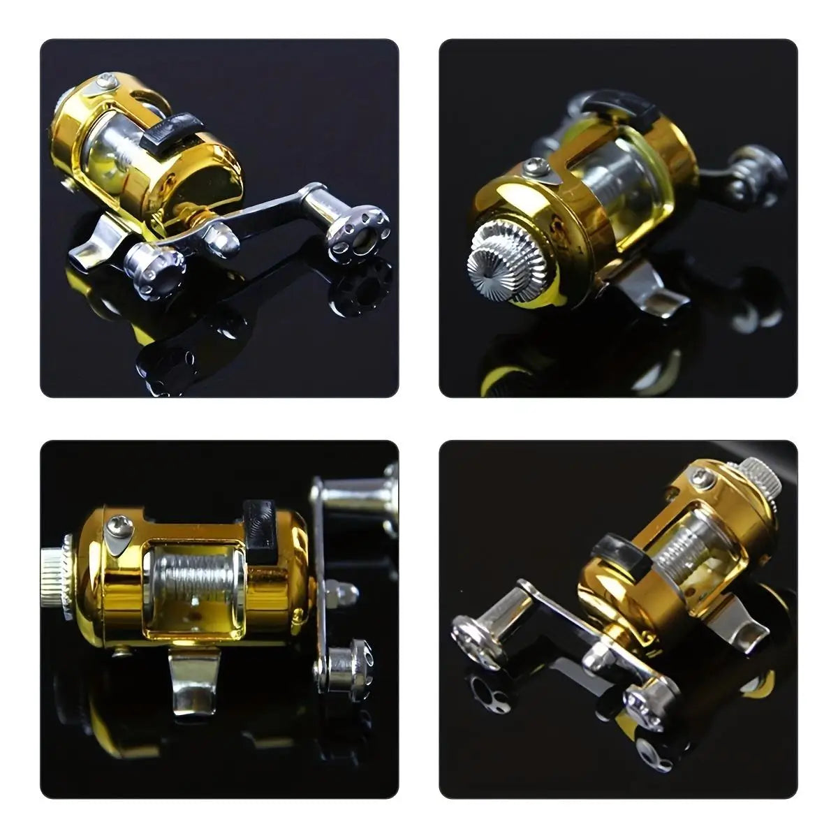 2 Set Compact Pen Fishing Rod Ultra Lightweight & Portable