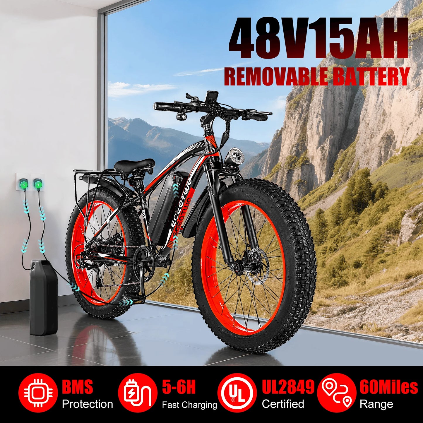 All Terrain Electric Fat Tire Bike