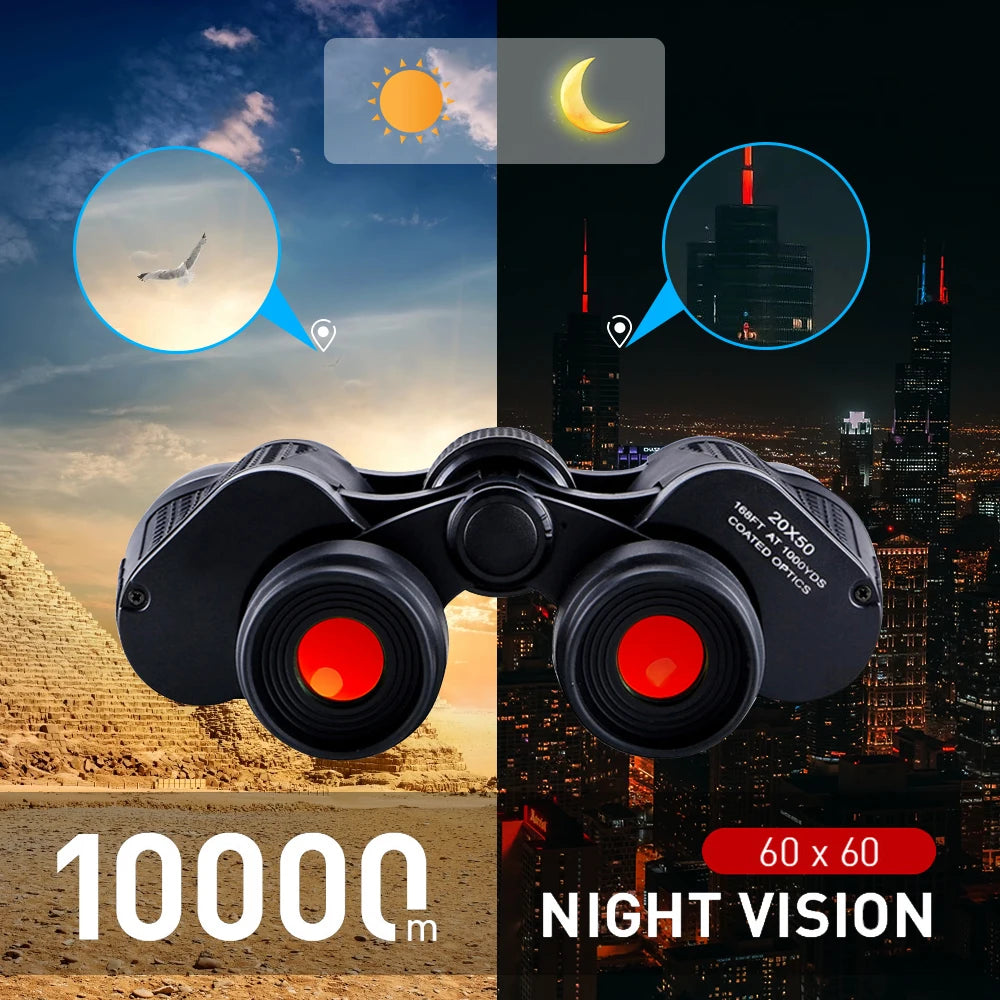 High Power Waterproof Zoom Binoculars