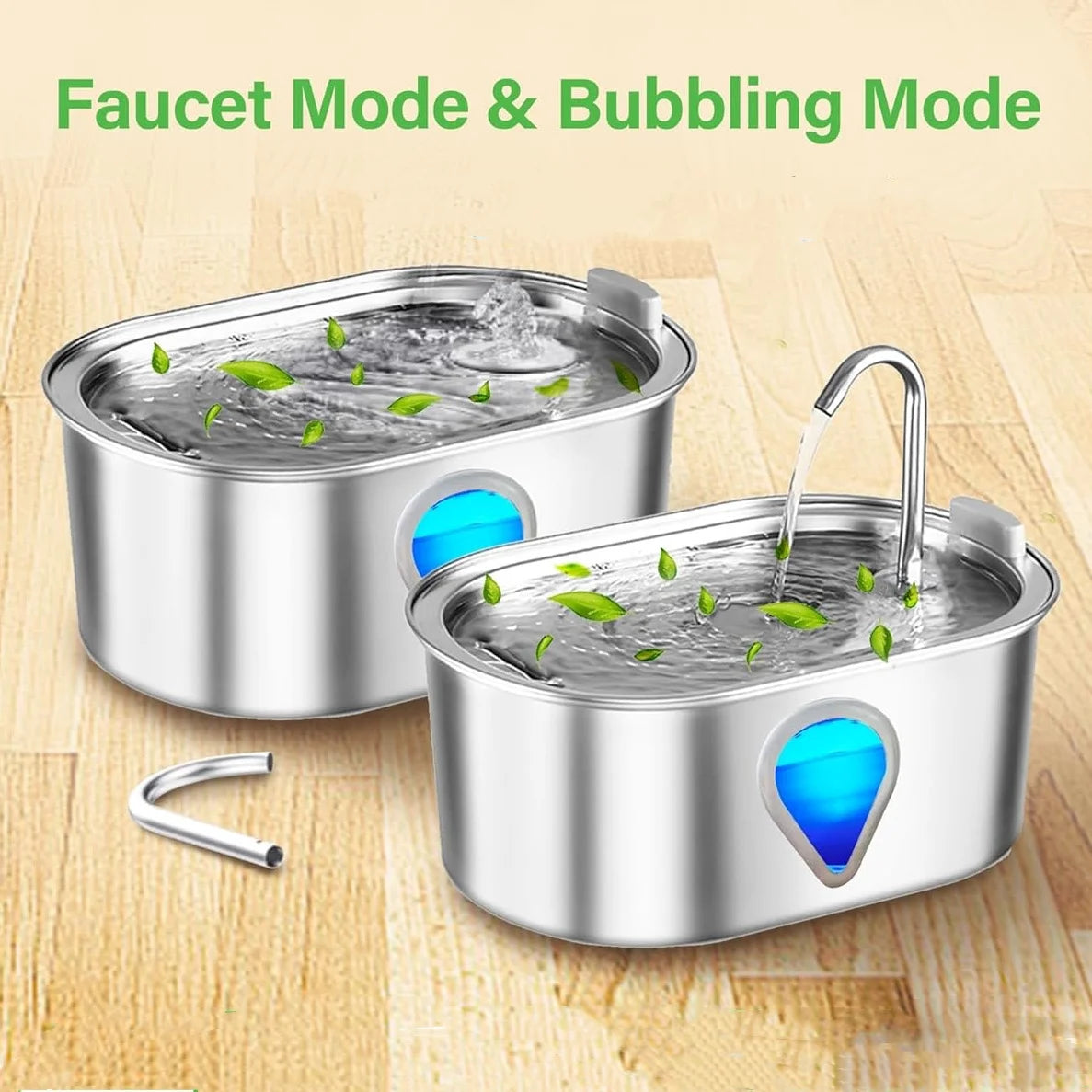 Stainless Steel Automatic Cat Water Fountain