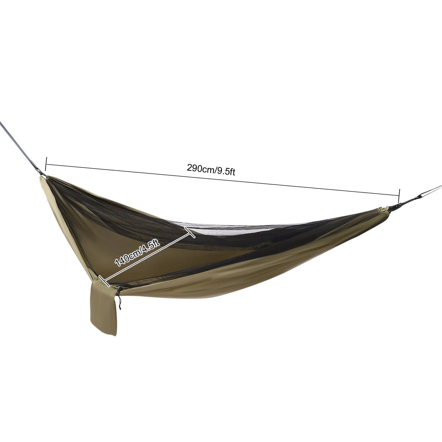 Camping Hammock with Mosquito Net and Rain Tarp