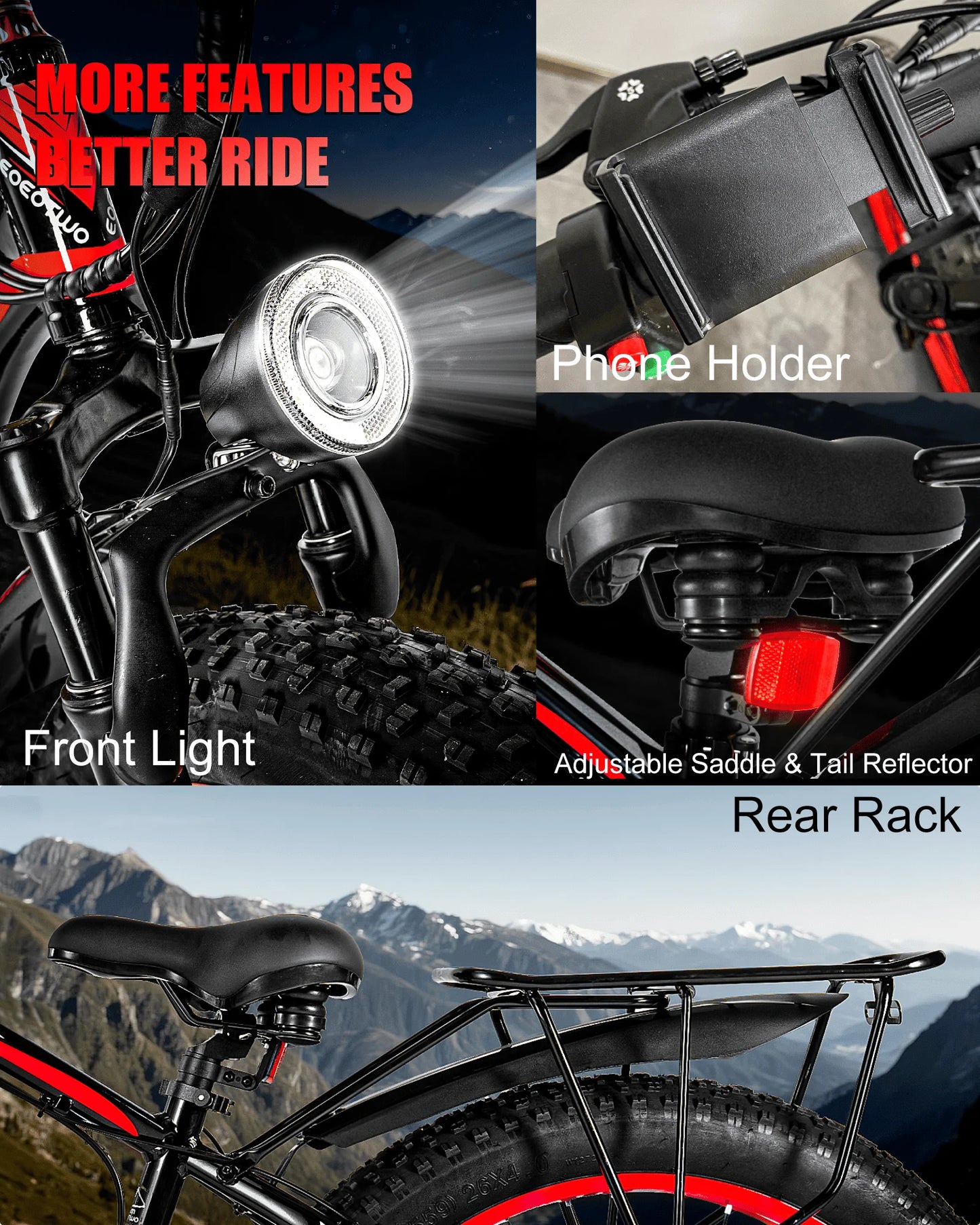 All Terrain Electric Fat Tire Bike