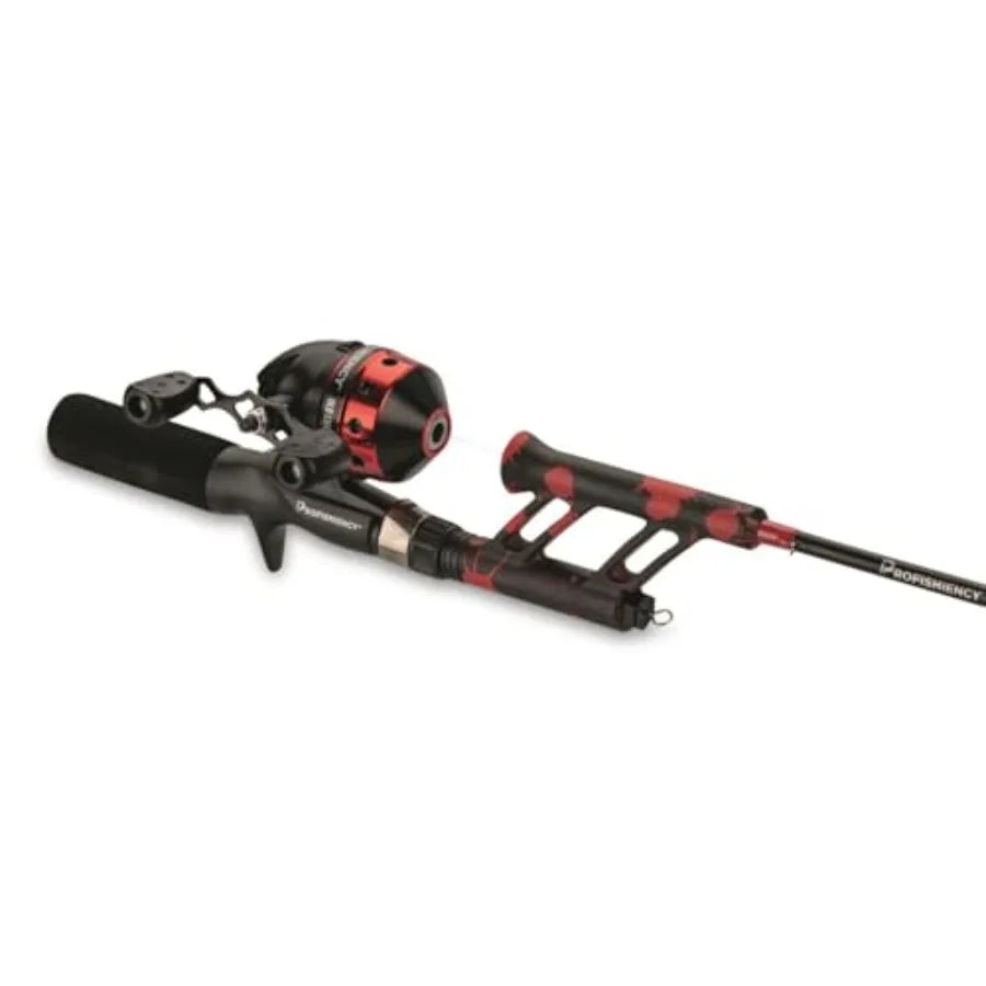 Compact Telescoping Fishing Rod and Reel Combo
