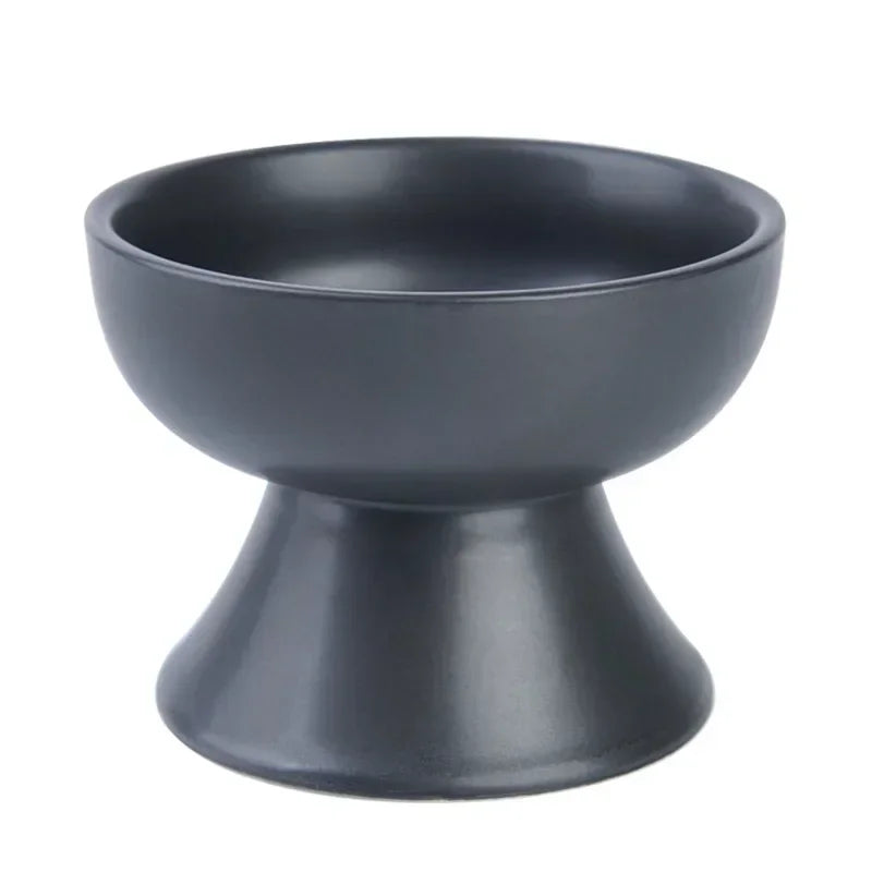 Elevated Ceramic Cat Bowl