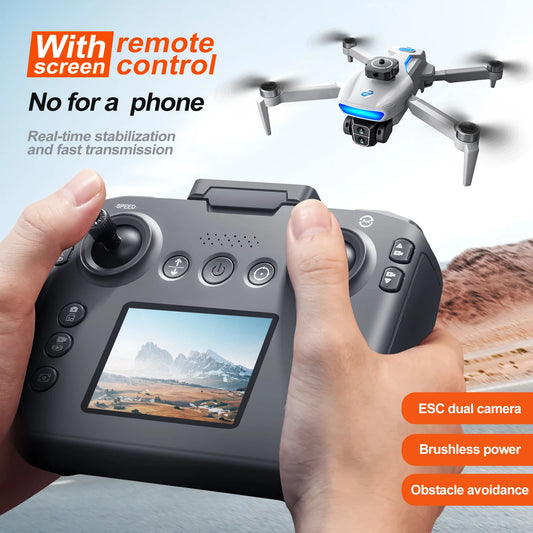 Foldable Brushless Drone with Dual Cameras