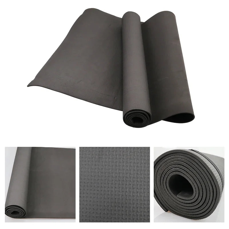 4MM Non-Slip EVA Yoga Mat for Fitness & Exercise