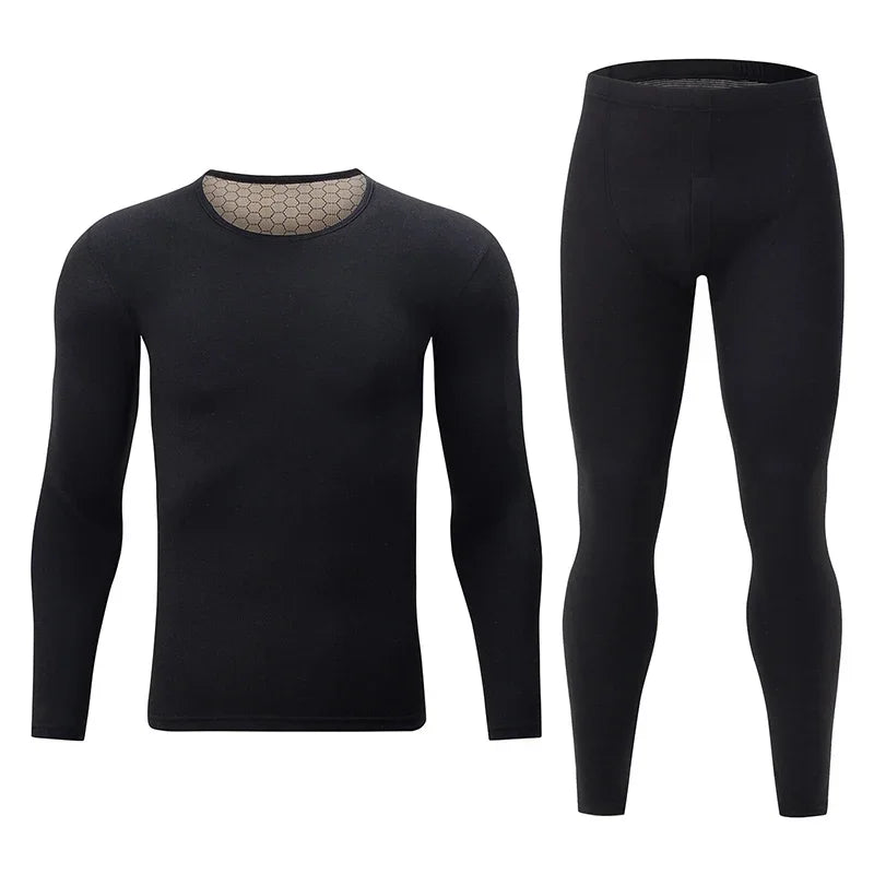 Mens Thermal Long Johns Set