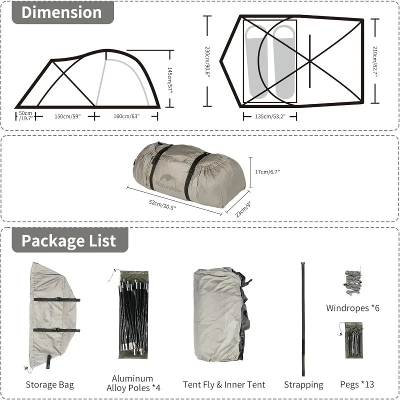 Four Season Cabin Tent with Stove Jack