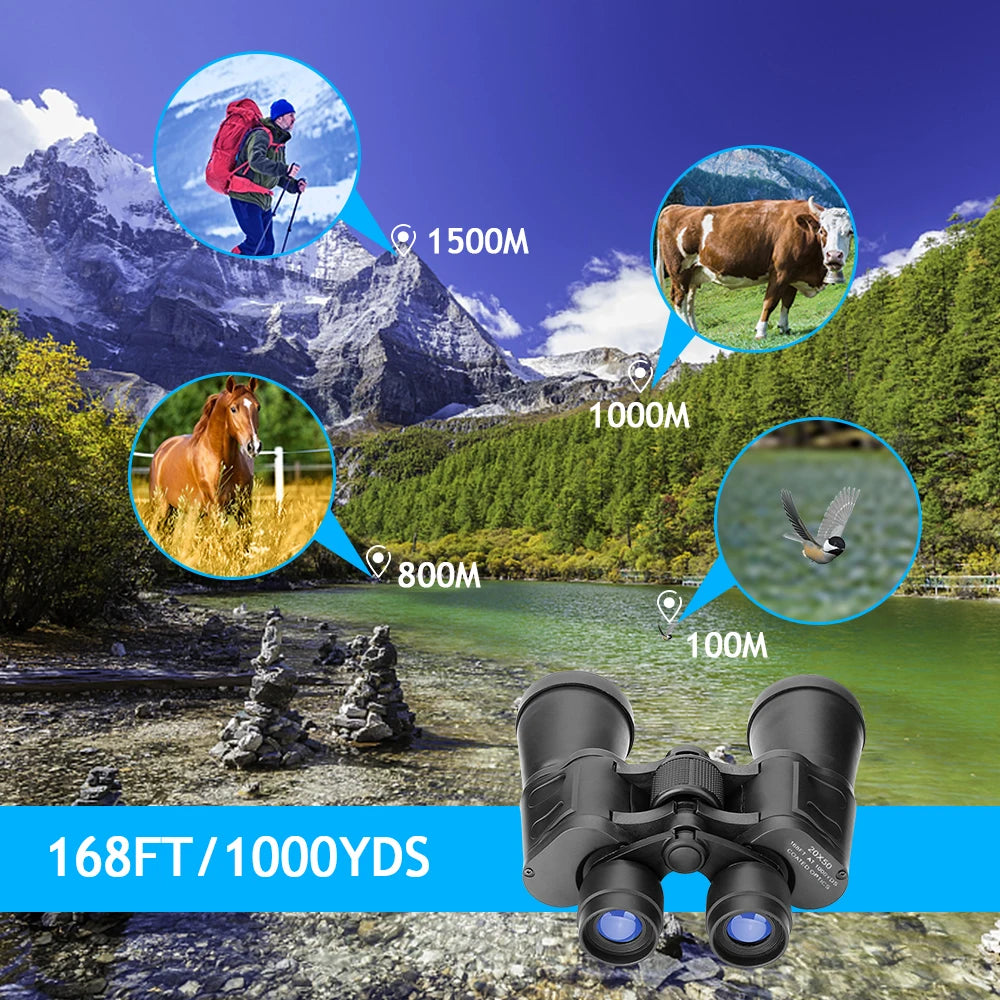 High Power Waterproof Zoom Binoculars