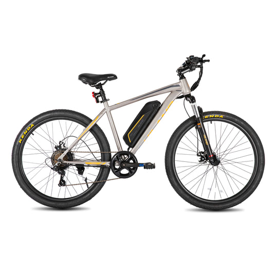 Electric Mountain Bike with 500W Motor and Removable Battery