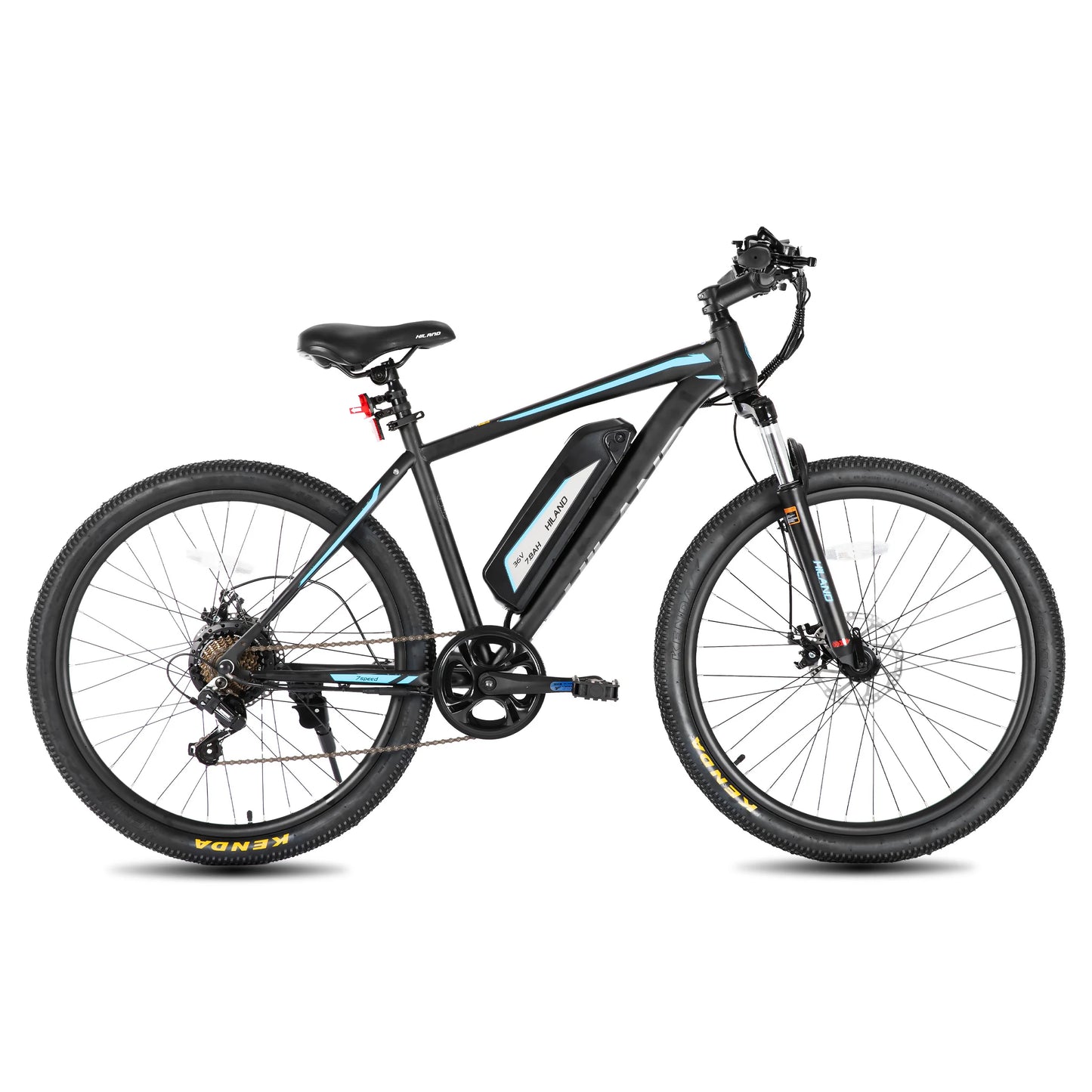 Electric Mountain Bike with 500W Motor and Removable Battery